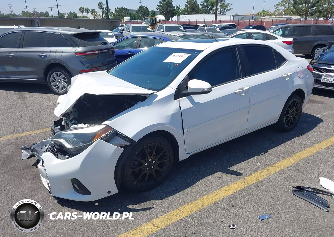 2016 Toyota Corolla S W-Special Edition Pkg VIN:2T1BURHE4GC481744 - 2
