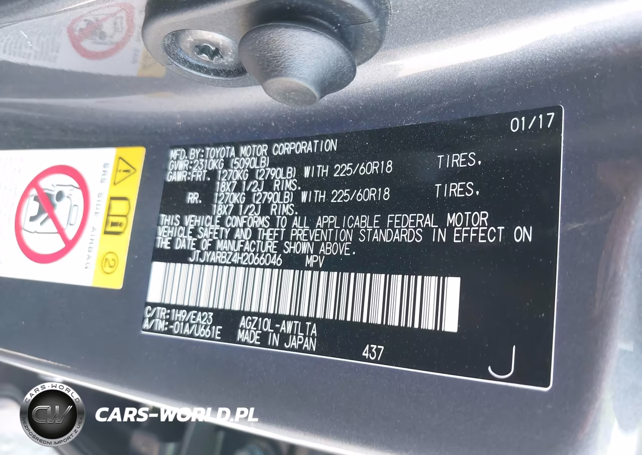 2017 Lexus Nx 200T VIN:JTJYARBZ4H2066046 - 9