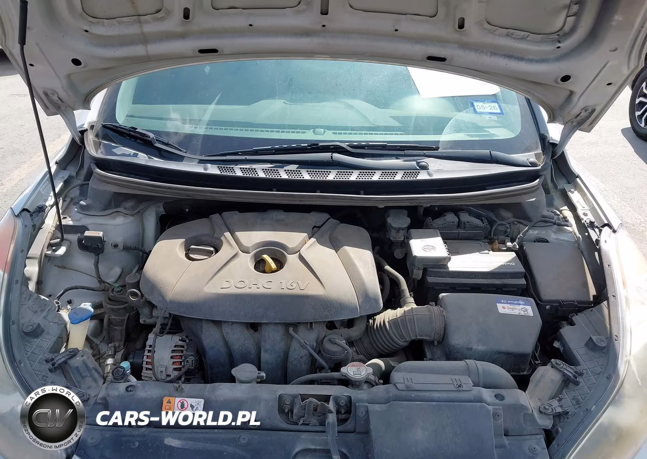 2013 Hyundai Elantra Gls VIN:KMHDH4AE3DU540416 - 10
