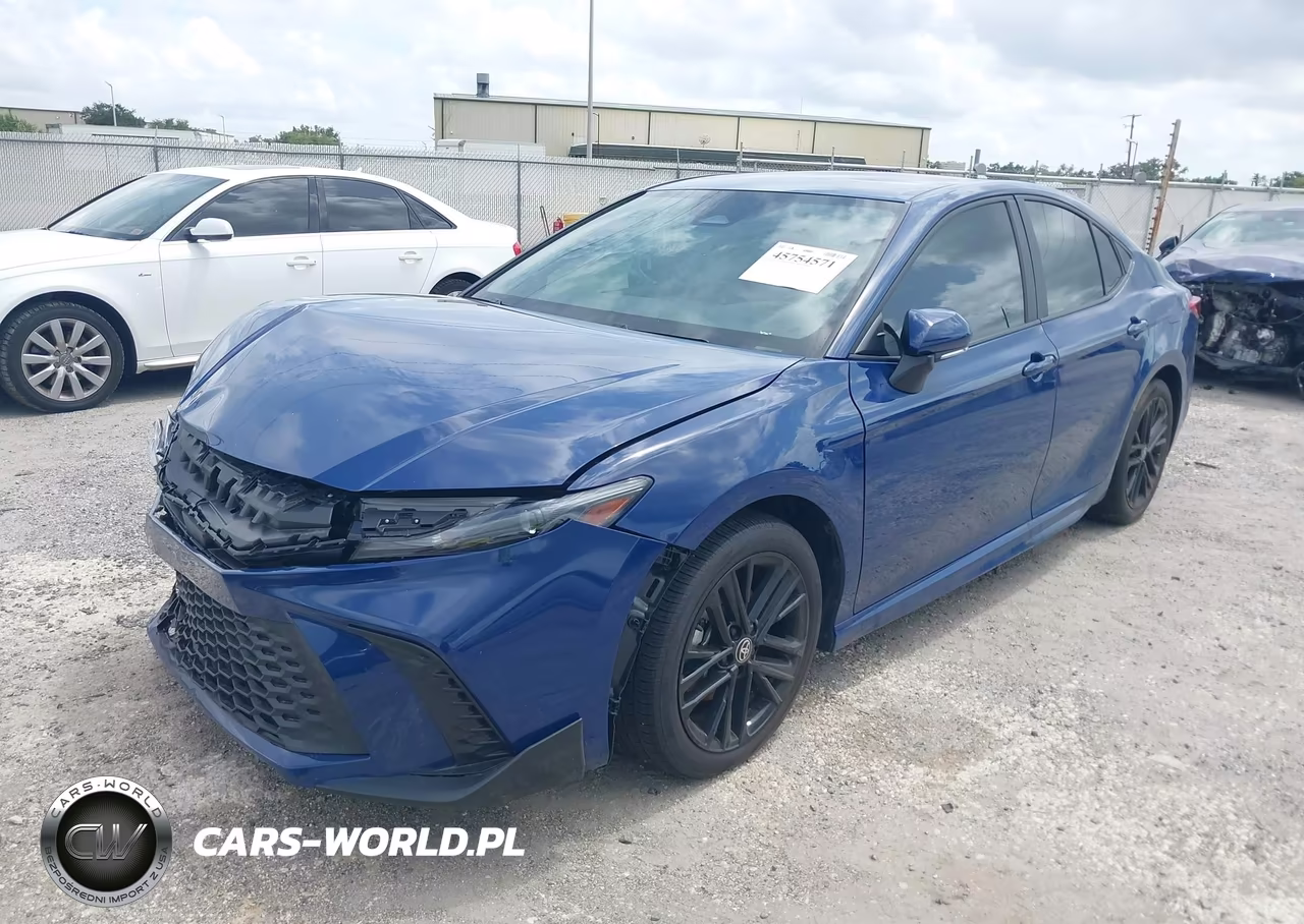 2025 Toyota Camry Se VIN:4T1DAACK1SU133620 - 2