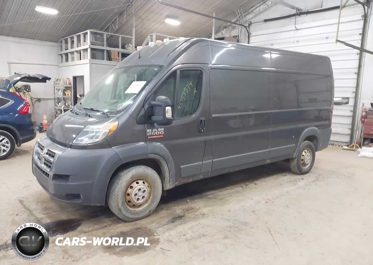 2017 Ram Promaster 2500 High Roof 159 Wb VIN:3C6TRVDG5HE522737 - 2