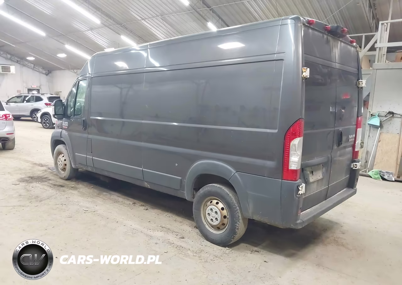 2017 Ram Promaster 2500 High Roof 159 Wb VIN:3C6TRVDG5HE522737 - 3