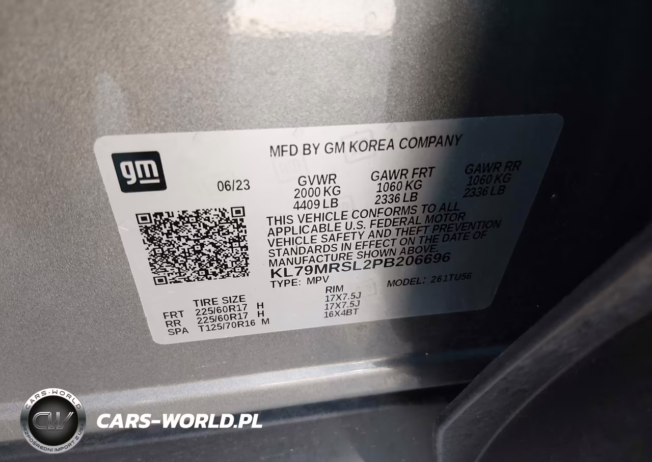 2023 Chevrolet Trailblazer Awd Lt VIN:KL79MRSL2PB206696 - 9