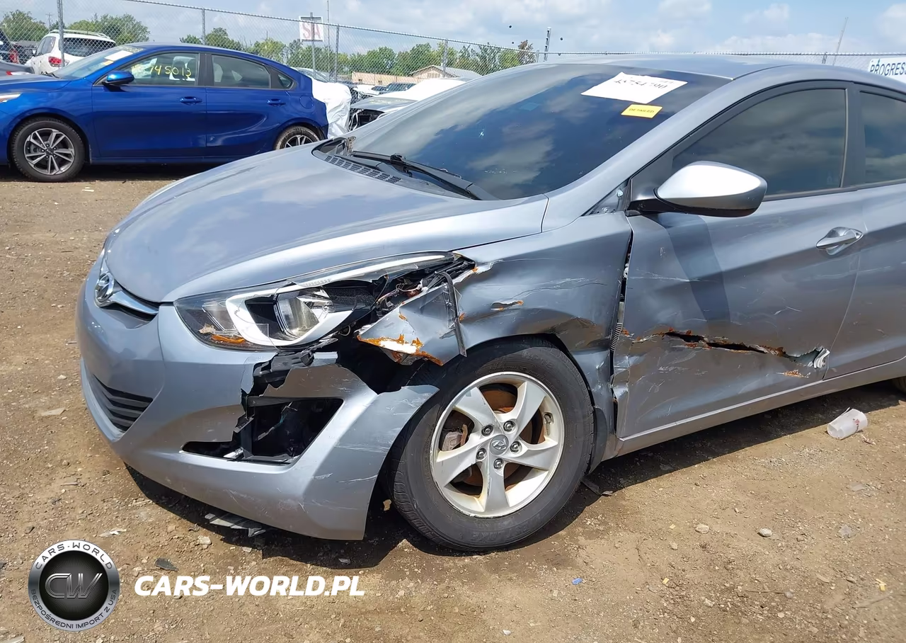 2015 Hyundai Elantra Se VIN:5NPDH4AE7FH617905 - 6