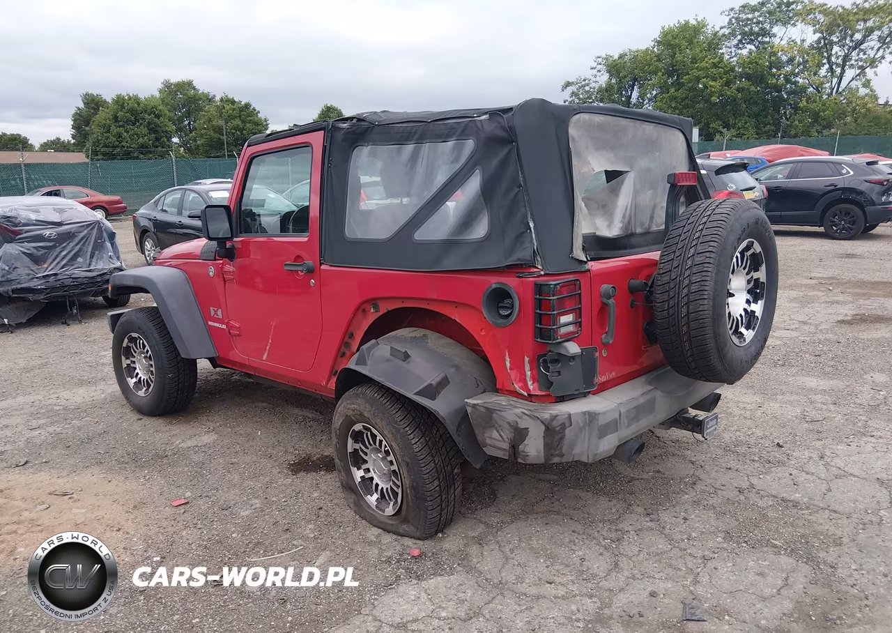 2008 Jeep Wrangler X VIN:1J4FA241X8L642946 - 3