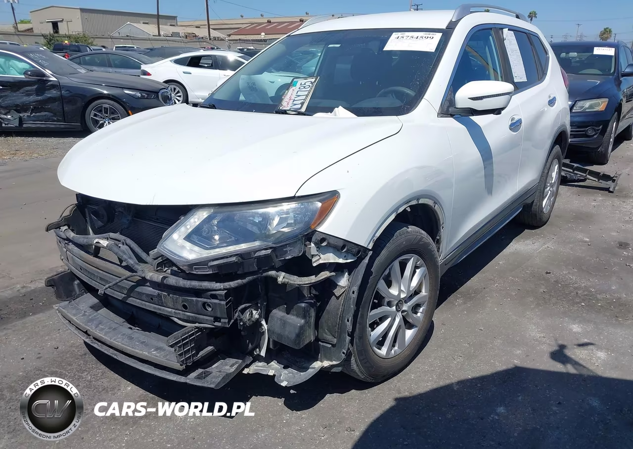 2017 Nissan Rogue Sv VIN:KNMAT2MTXHP564592 - 2