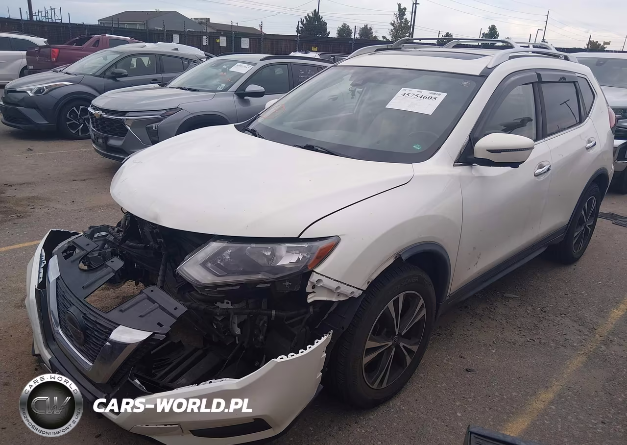 2019 Nissan Rogue Sv VIN:JN8AT2MV8KW386555 - 2