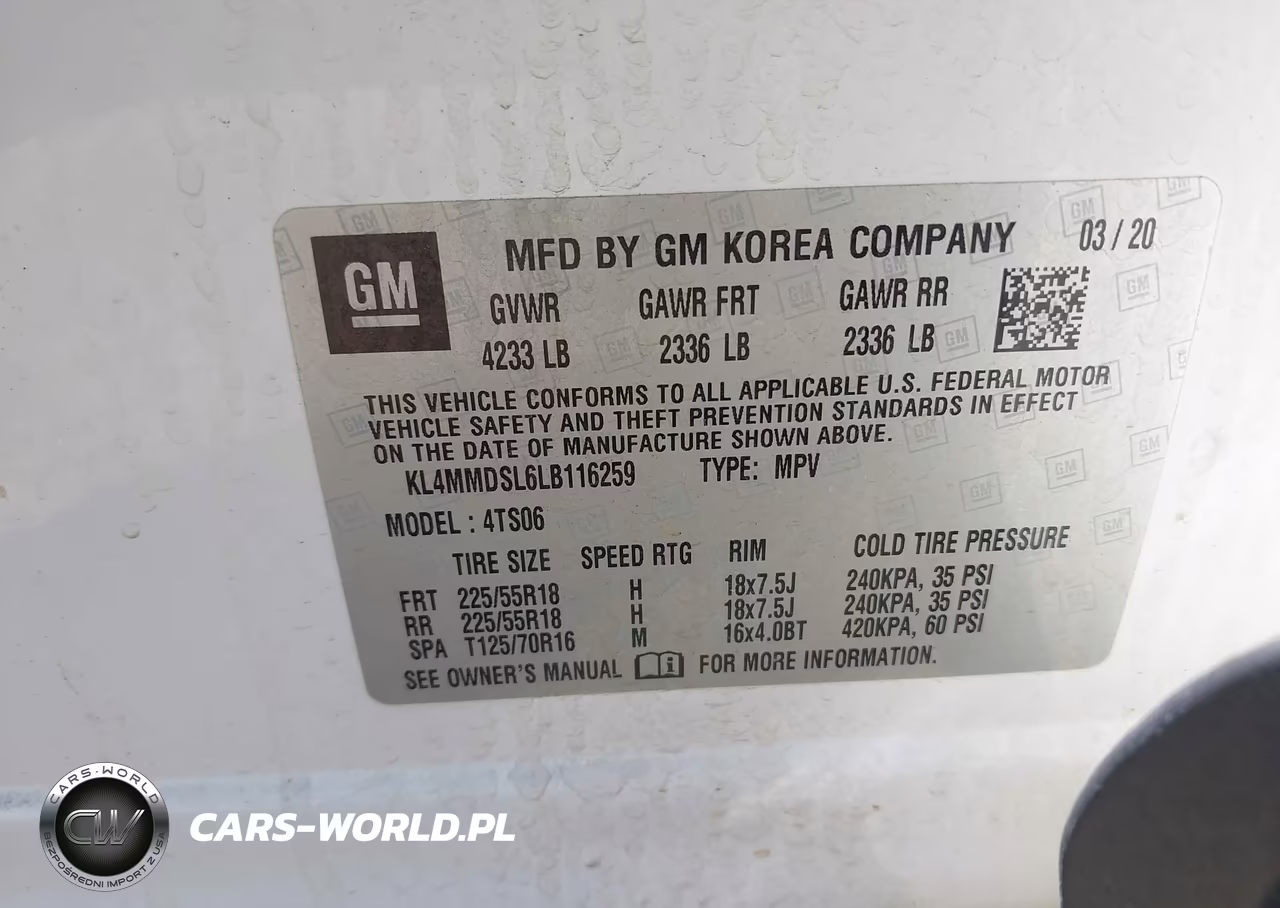 2020 Buick Encore Gx Fwd Select VIN:KL4MMDSL6LB116259 - 9