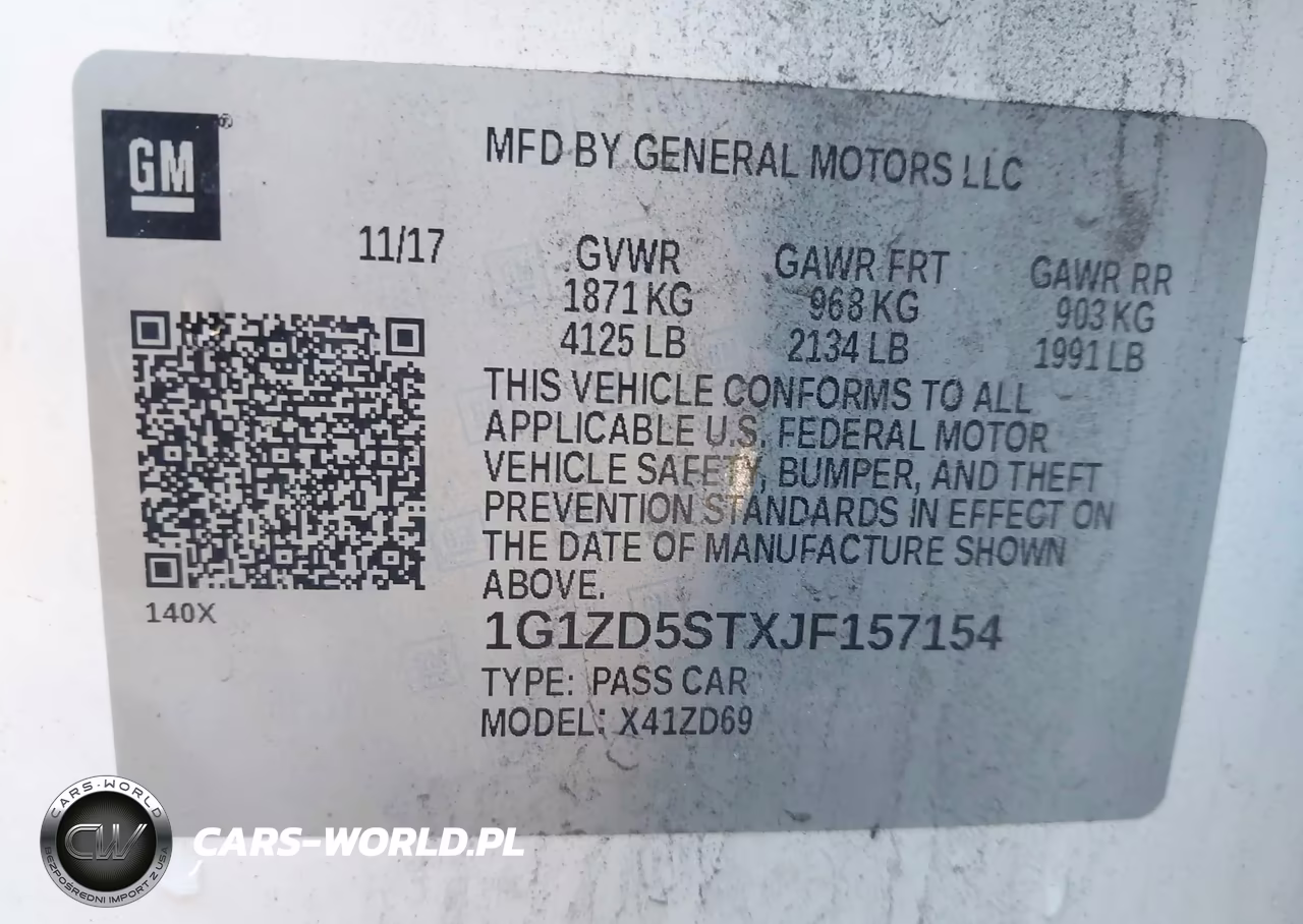 2018 Chevrolet Malibu Lt VIN:1G1ZD5STXJF157154 - 9