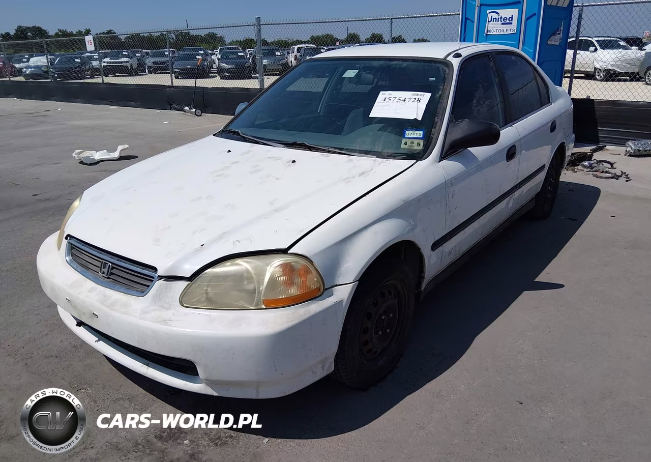 1998 Honda Civic Lx VIN:1HGEJ6678WL052673 - 2