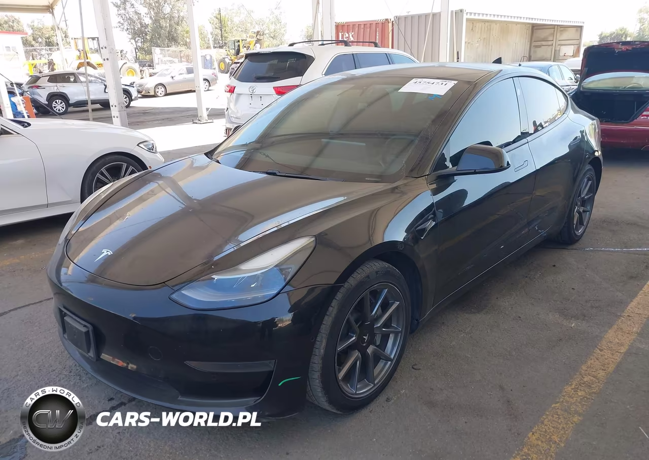 2021 Tesla Model 3 Standard Range Plus Rear-Wheel Drive VIN:5YJ3E1EA4MF022158 - 2