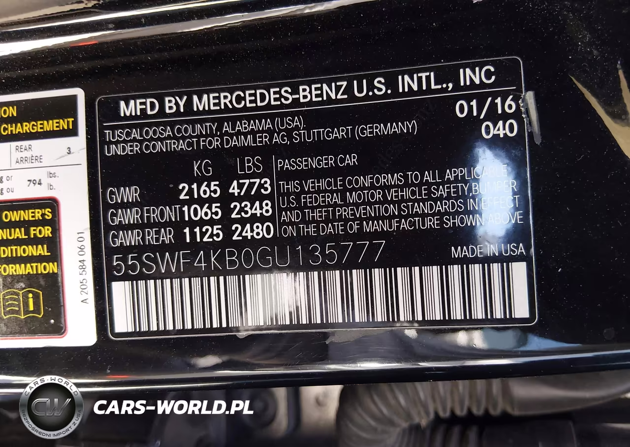 2016 Mercedes-Benz C 300 Sport 4Matic VIN:55SWF4KB0GU135777 - 9