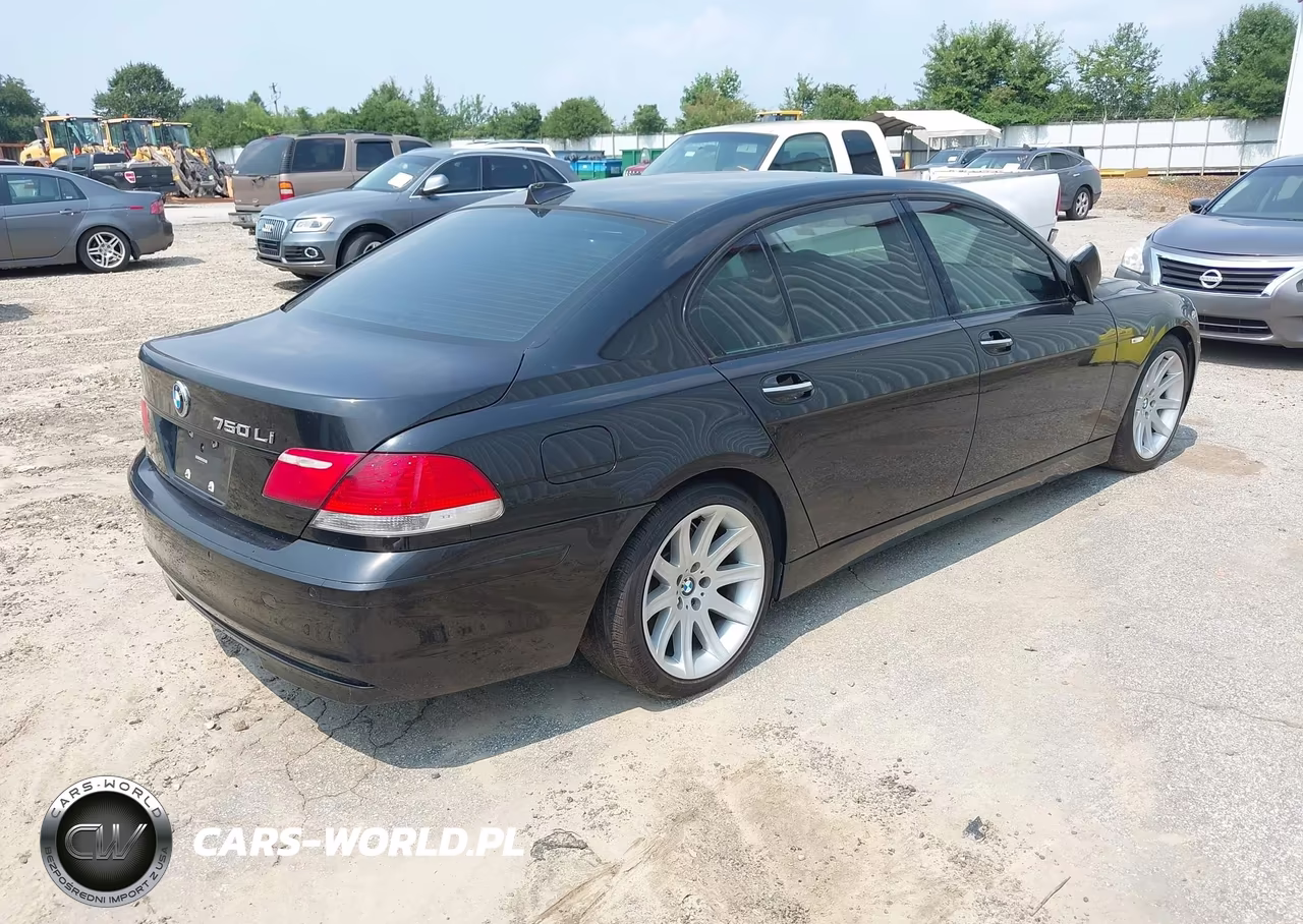 2007 BMW 750Li VIN:WBAHN83567DT67933 - 4