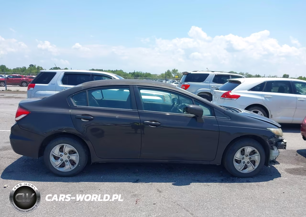 2014 Honda Civic Lx VIN:2HGFB2F58EH517022 - 14