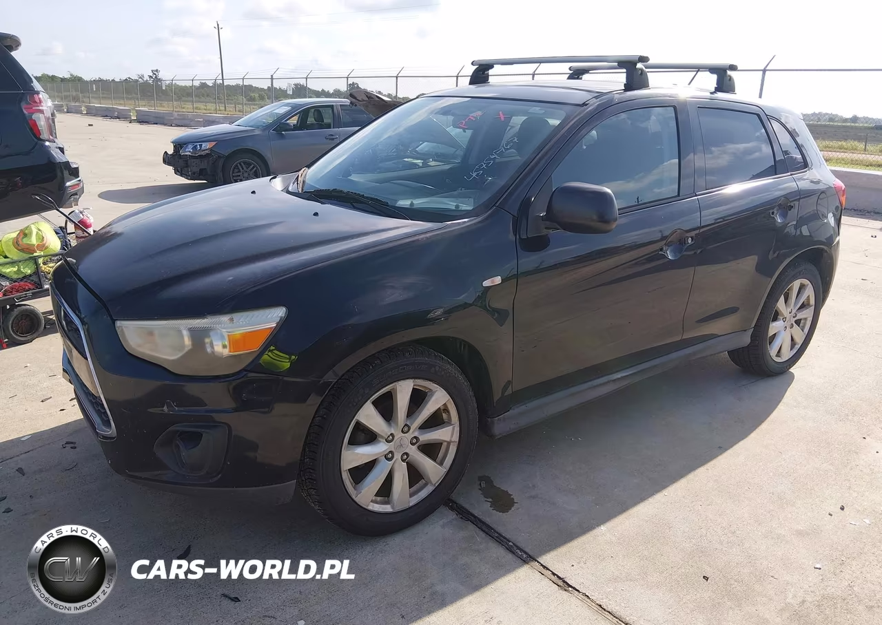 2013 Mitsubishi Outlander Sport Es VIN:4A4AP3AU9DE013981 - 2
