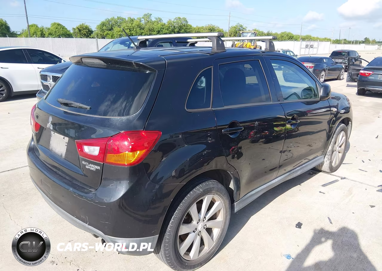 2013 Mitsubishi Outlander Sport Es VIN:4A4AP3AU9DE013981 - 4