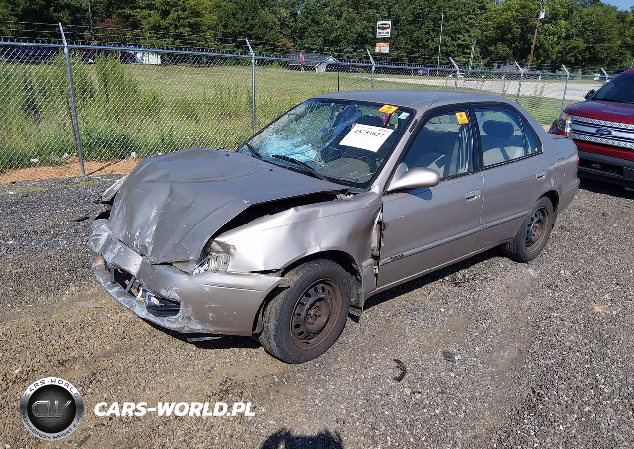 2001 Toyota Corolla Le VIN:1NXBR12E11Z499961 - 2
