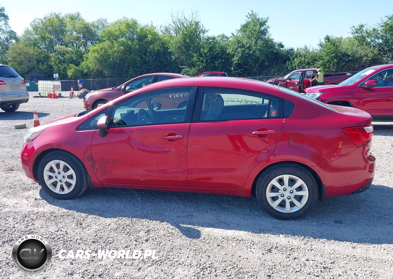 2014 Kia Rio Lx VIN:KNADM4A30E6344631 - 14