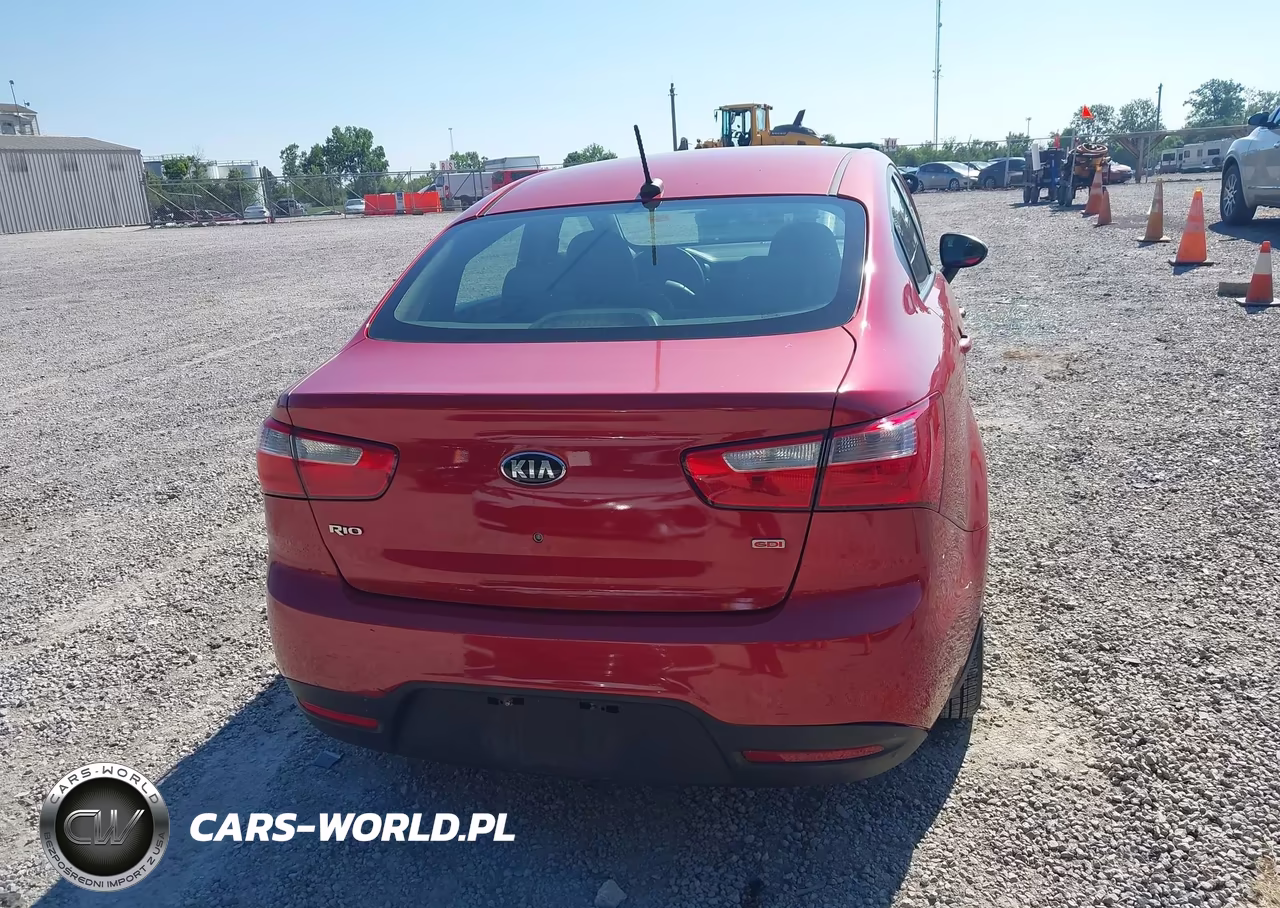 2014 Kia Rio Lx VIN:KNADM4A30E6344631 - 16