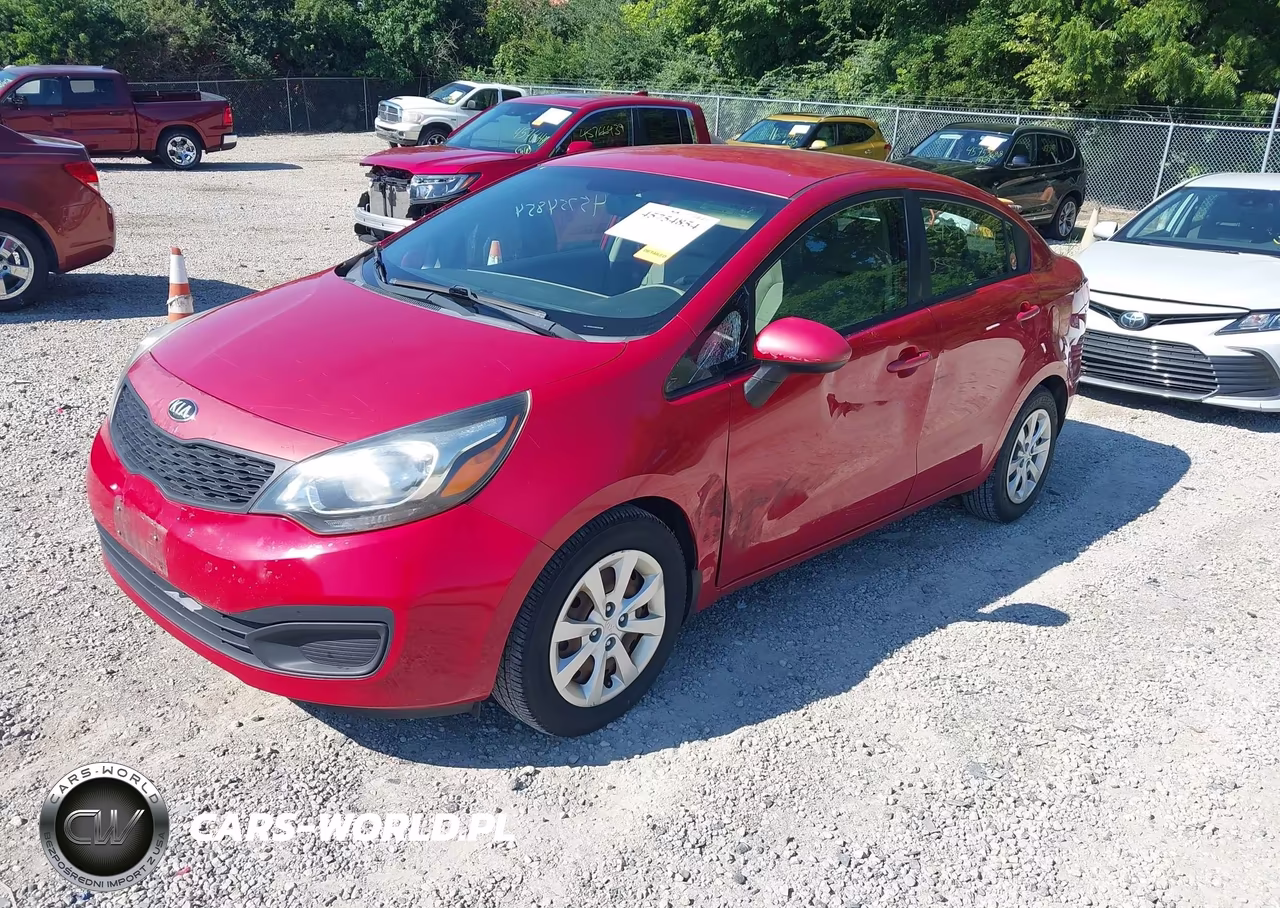 2014 Kia Rio Lx VIN:KNADM4A30E6344631 - 2