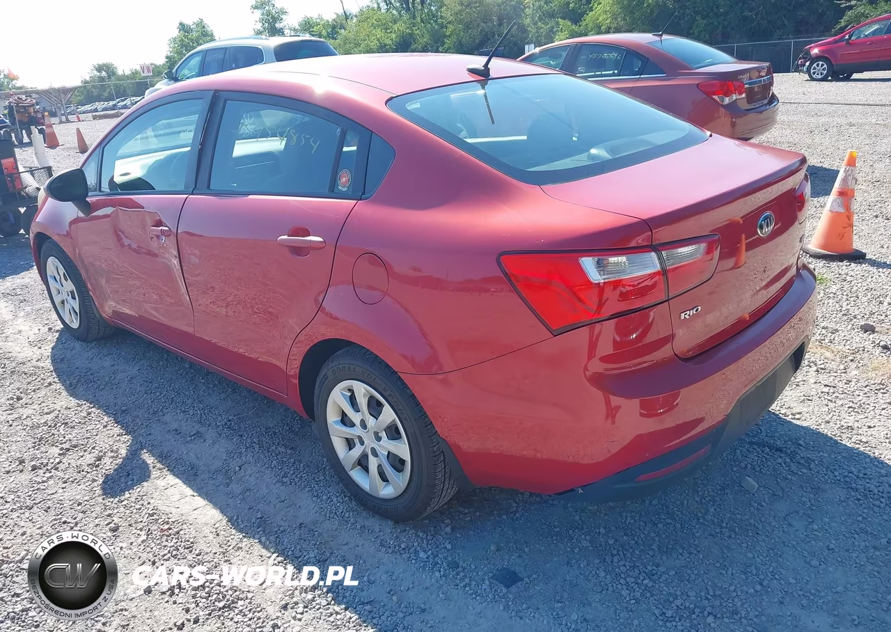 2014 Kia Rio Lx VIN:KNADM4A30E6344631 - 3