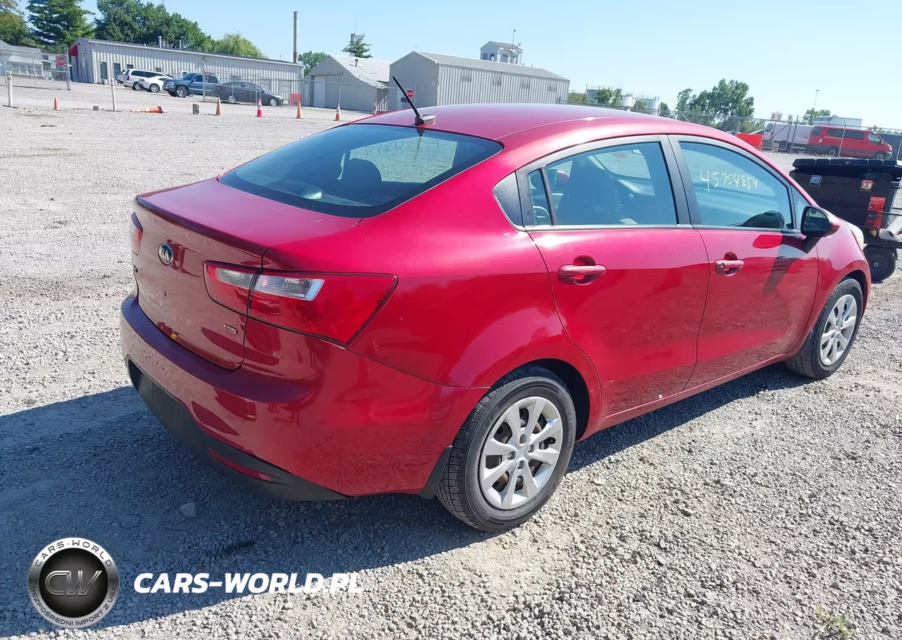 2014 Kia Rio Lx VIN:KNADM4A30E6344631 - 4