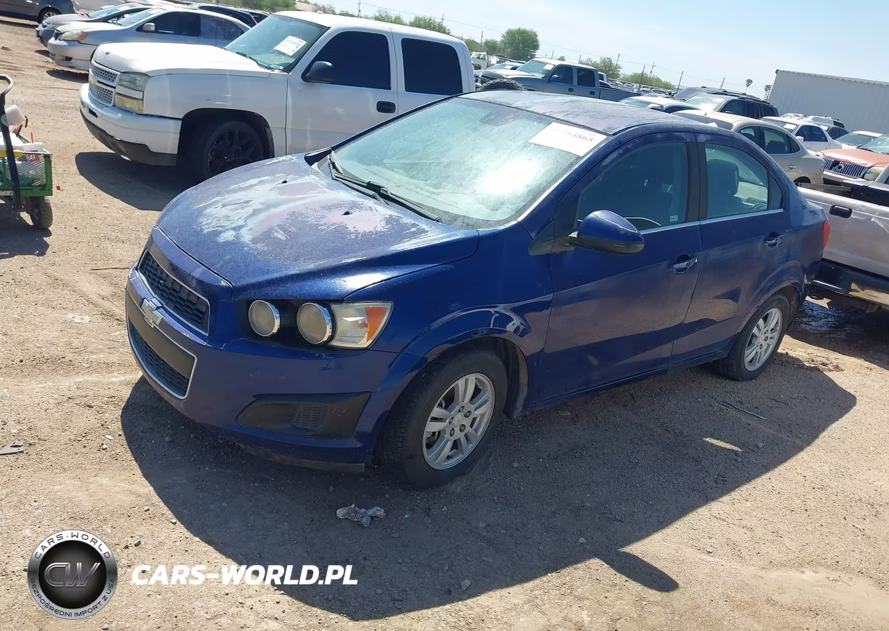 2012 Chevrolet Sonic 2Lt VIN:1G1JC5SH1C4196628 - 2