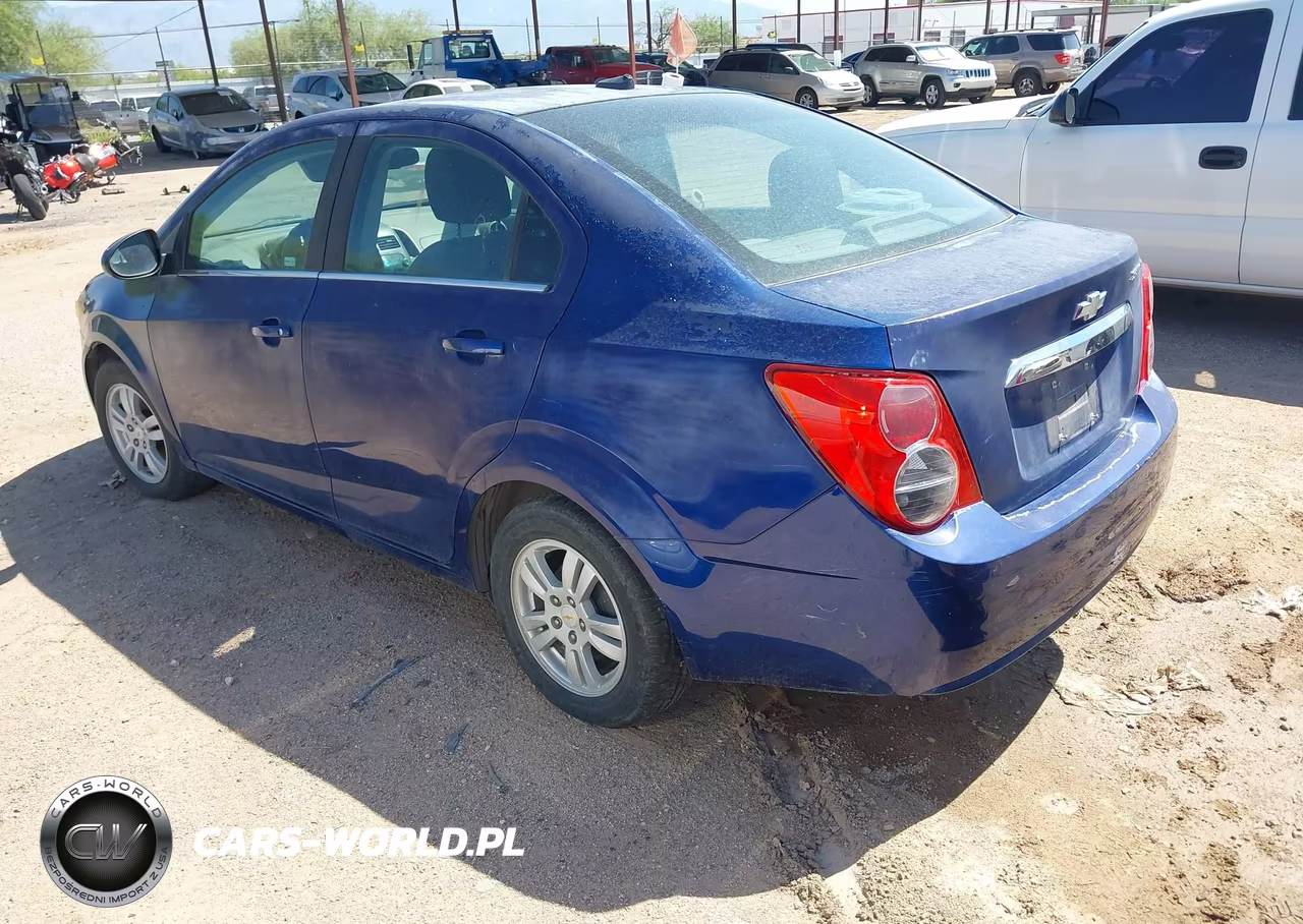 2012 Chevrolet Sonic 2Lt VIN:1G1JC5SH1C4196628 - 3