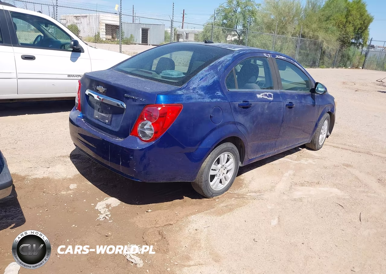 2012 Chevrolet Sonic 2Lt VIN:1G1JC5SH1C4196628 - 4