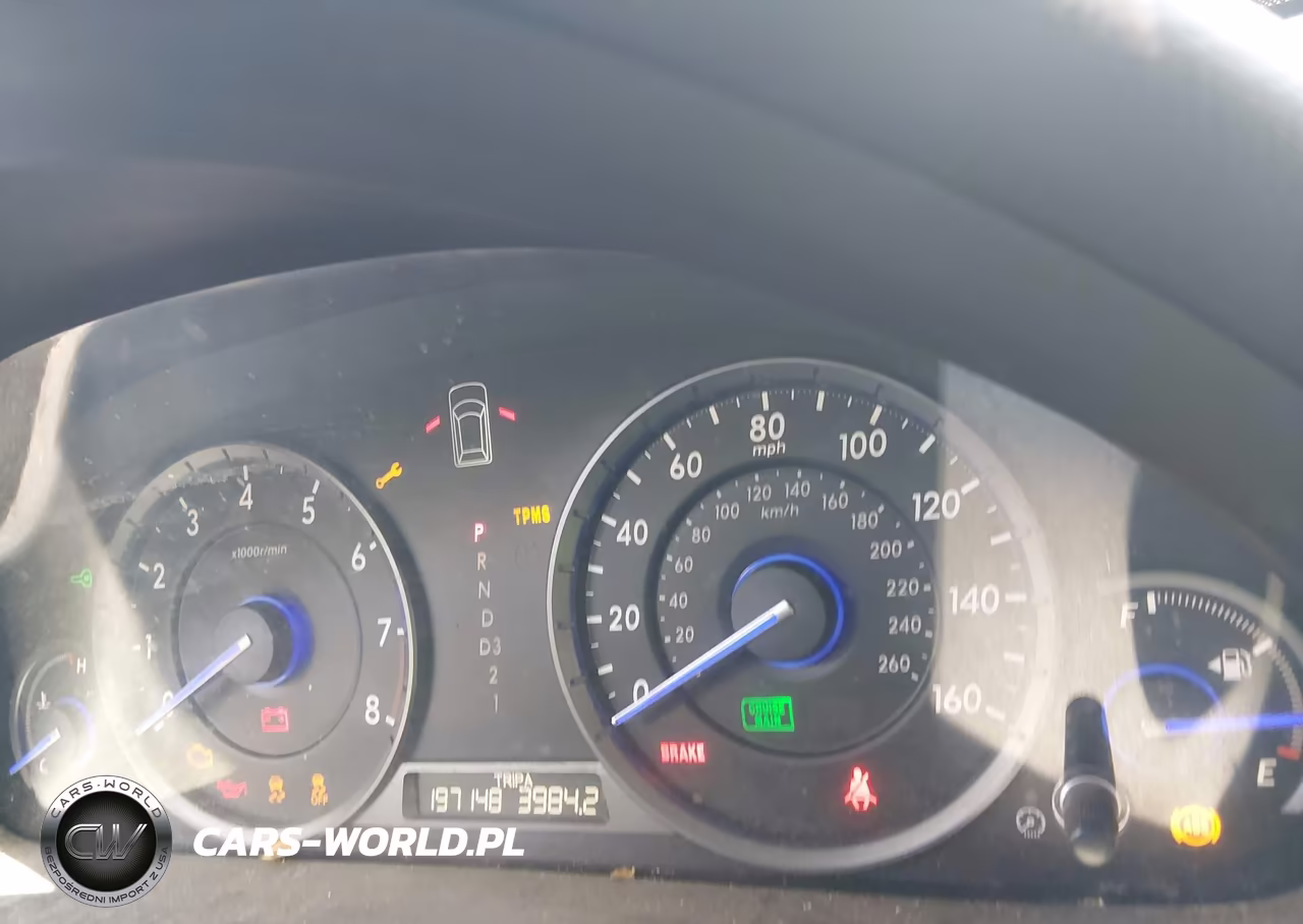 2012 Honda Crosstour 2.4 Ex-L VIN:5J6TF3H55CL002952 - 7