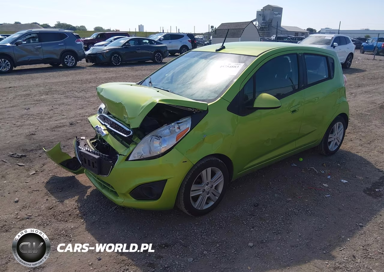 2014 Chevrolet Spark 1Lt Manual VIN:KL8CC6S91EC590811 - 2