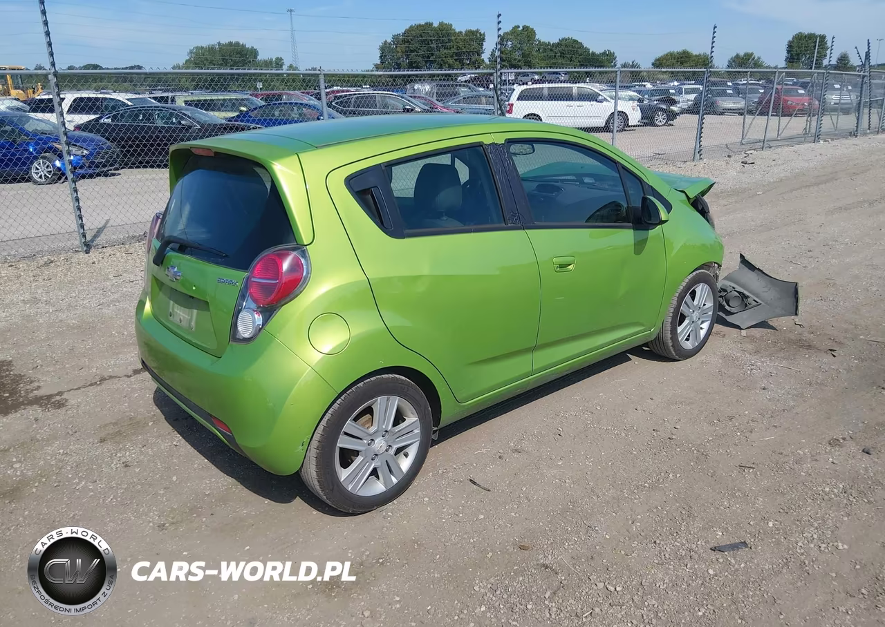2014 Chevrolet Spark 1Lt Manual VIN:KL8CC6S91EC590811 - 4