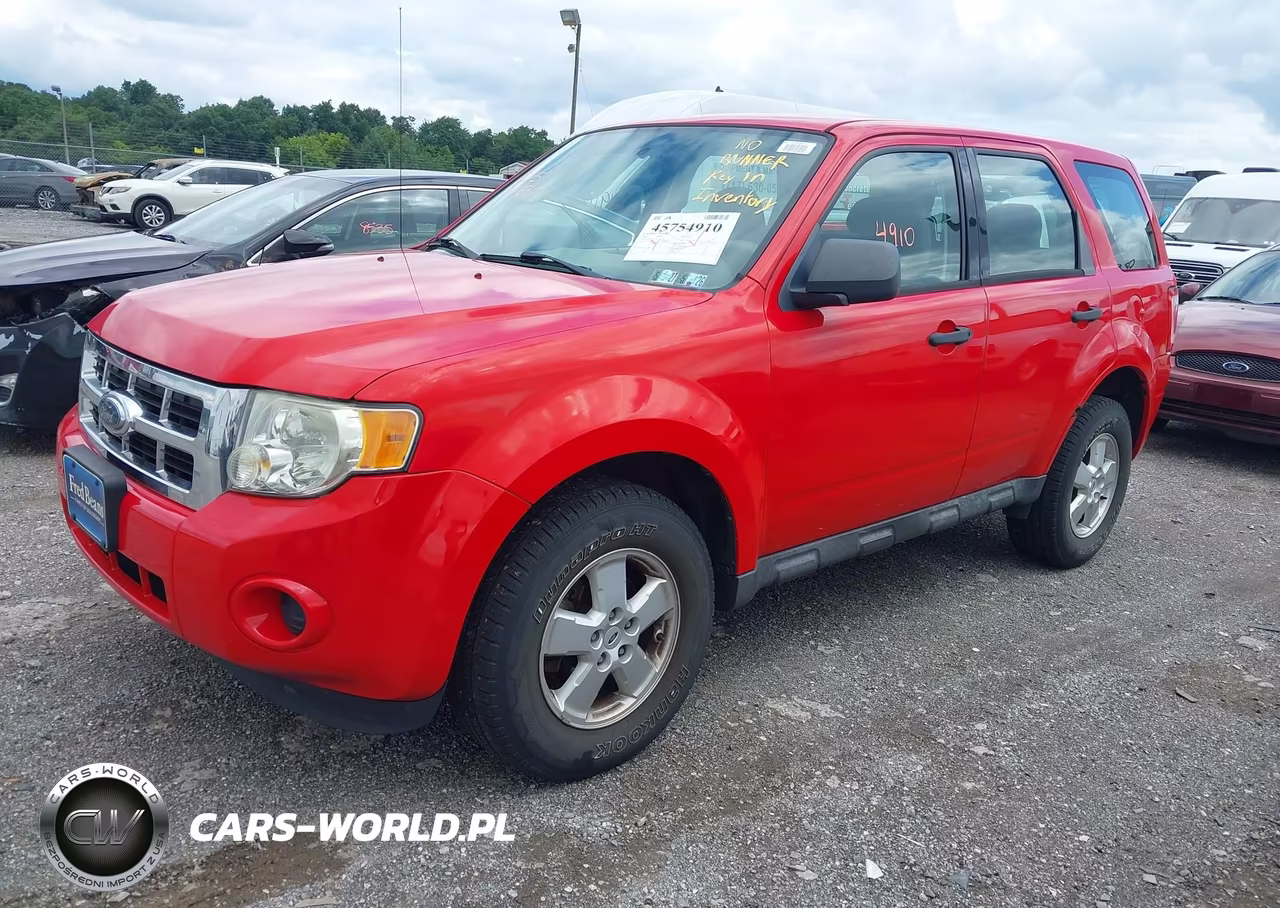 2009 Ford Escape Xls-Xls Manual VIN:1FMCU02719KA33114 - 2