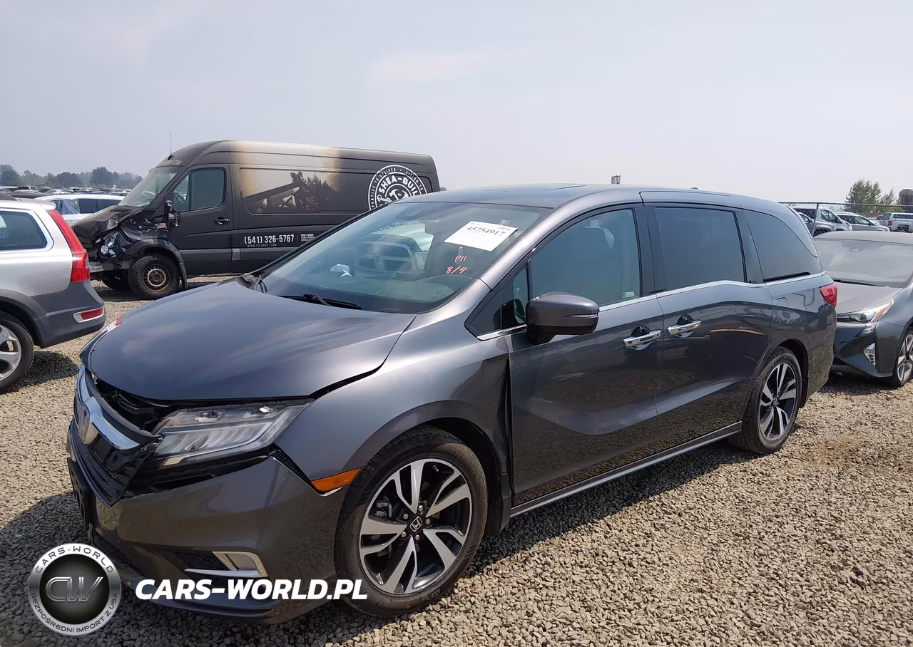 2018 Honda Odyssey Elite VIN:5FNRL6H97JB089556 - 2