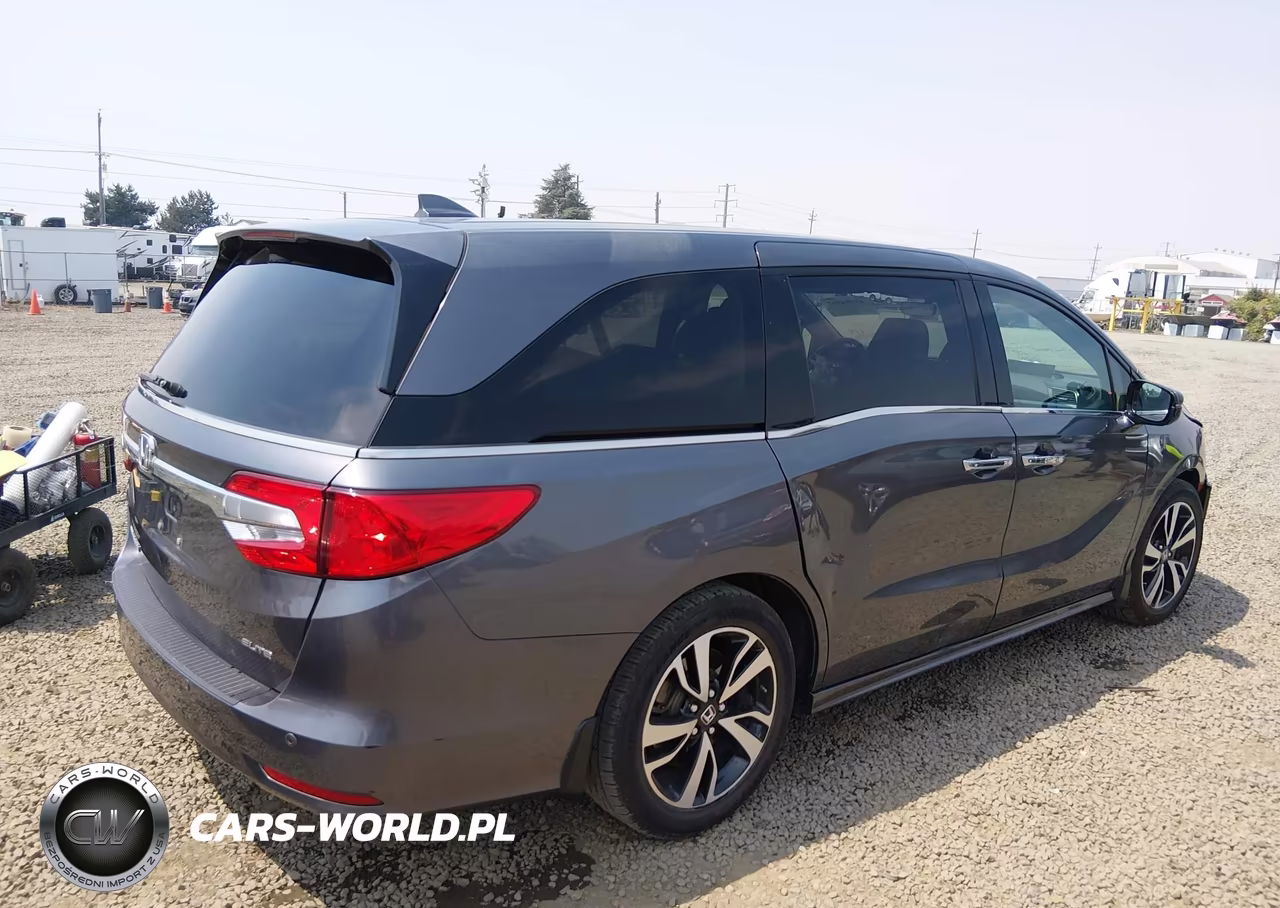 2018 Honda Odyssey Elite VIN:5FNRL6H97JB089556 - 4