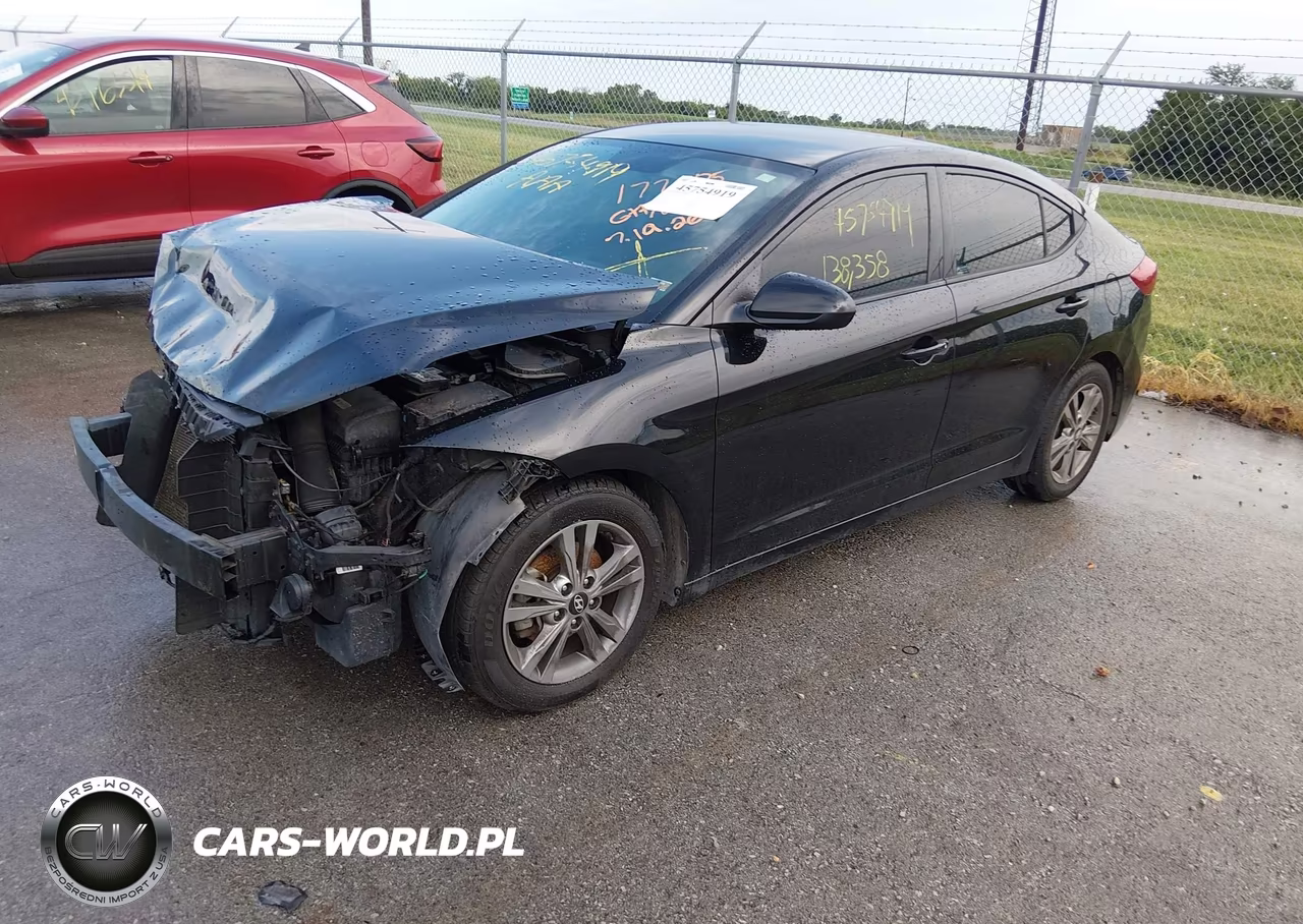 2018 Hyundai Elantra Sel VIN:5NPD84LF4JH214219 - 2