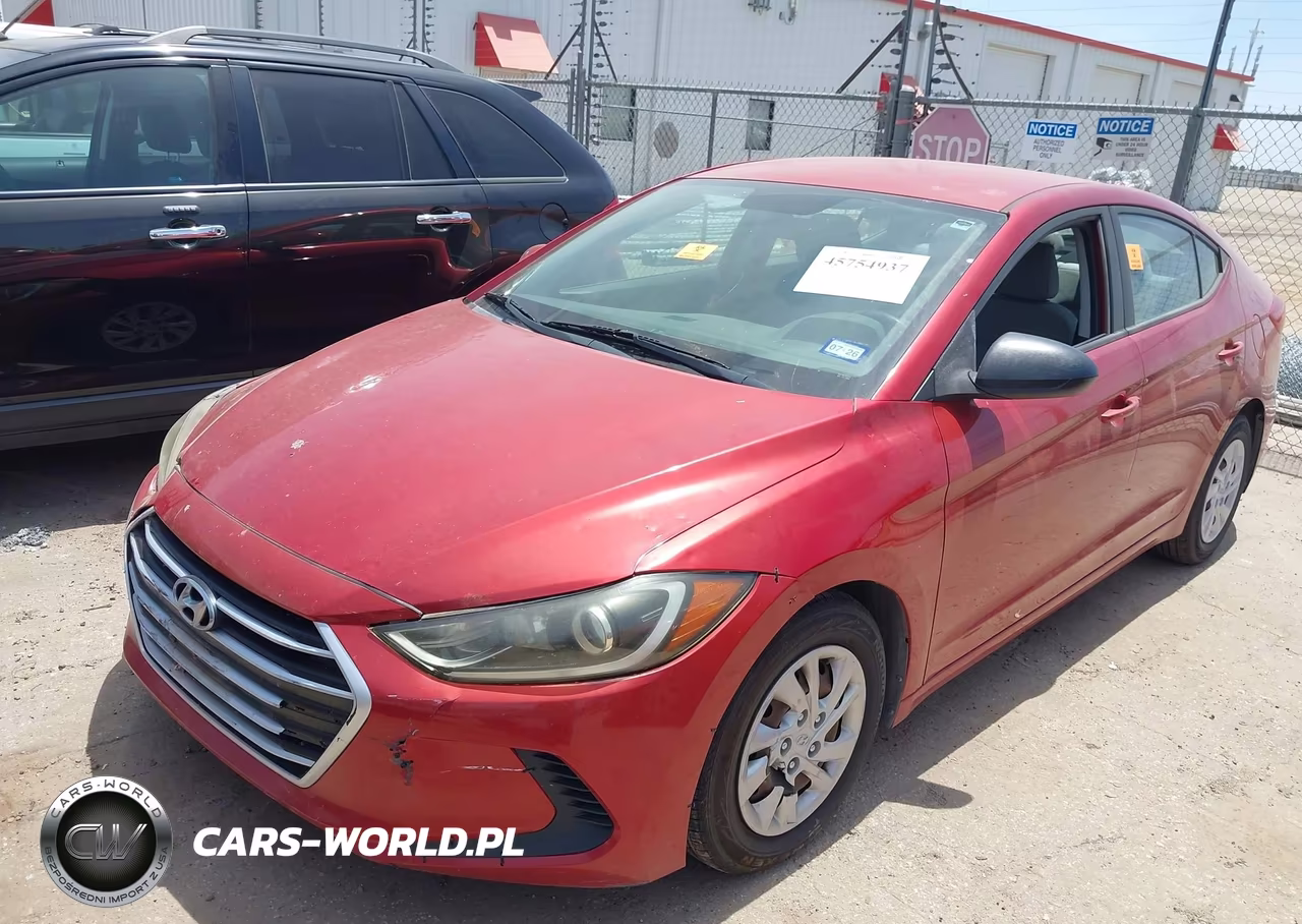 2017 Hyundai Elantra Se VIN:5NPD74LF3HH156018 - 2