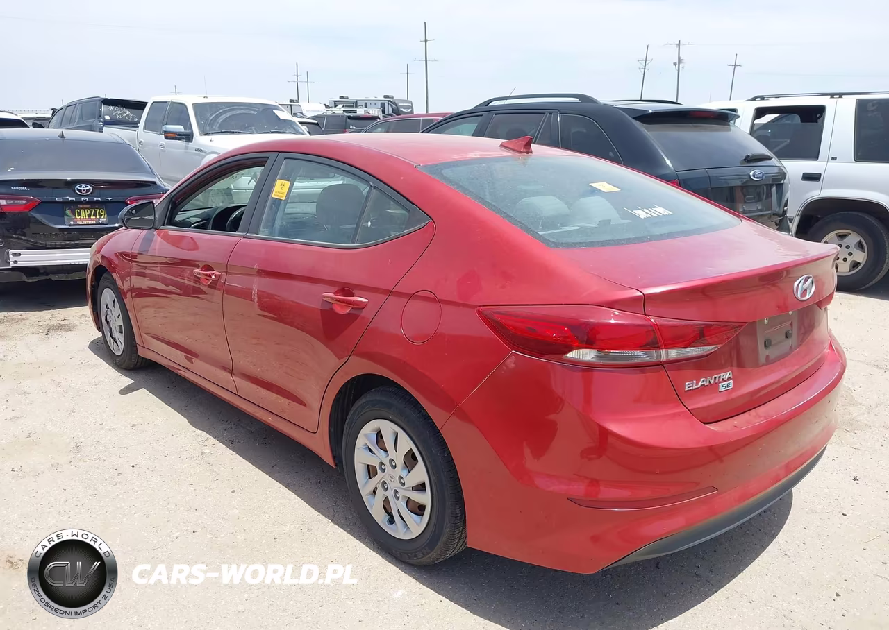2017 Hyundai Elantra Se VIN:5NPD74LF3HH156018 - 3