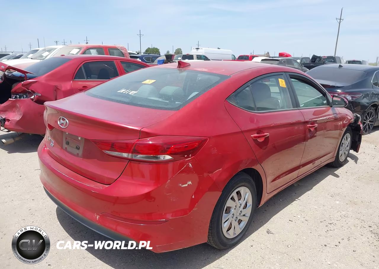 2017 Hyundai Elantra Se VIN:5NPD74LF3HH156018 - 4