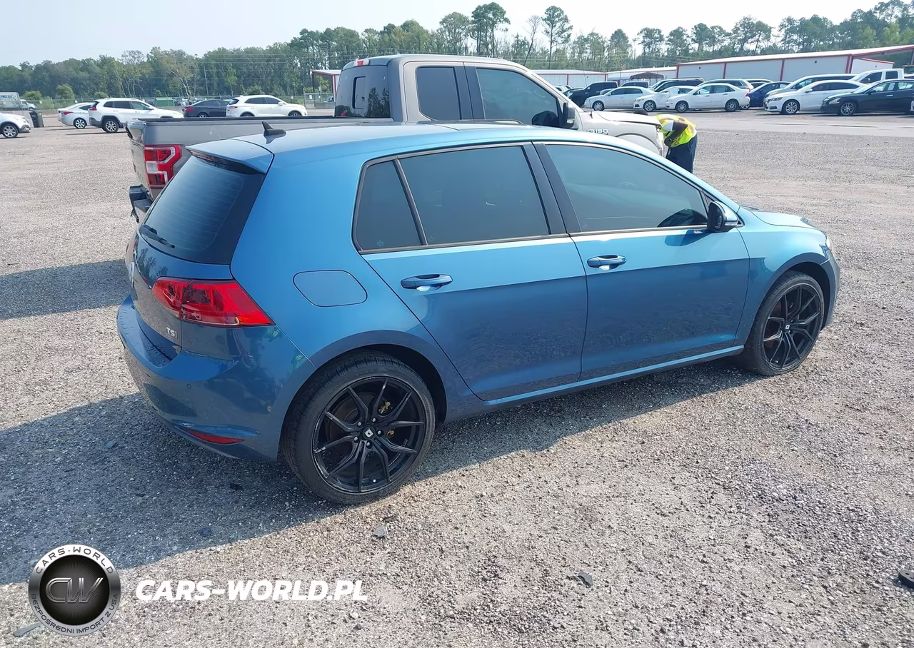 2015 Volkswagen Golf Tsi Sel 4-Door VIN:3VW217AU2FM019684 - 4