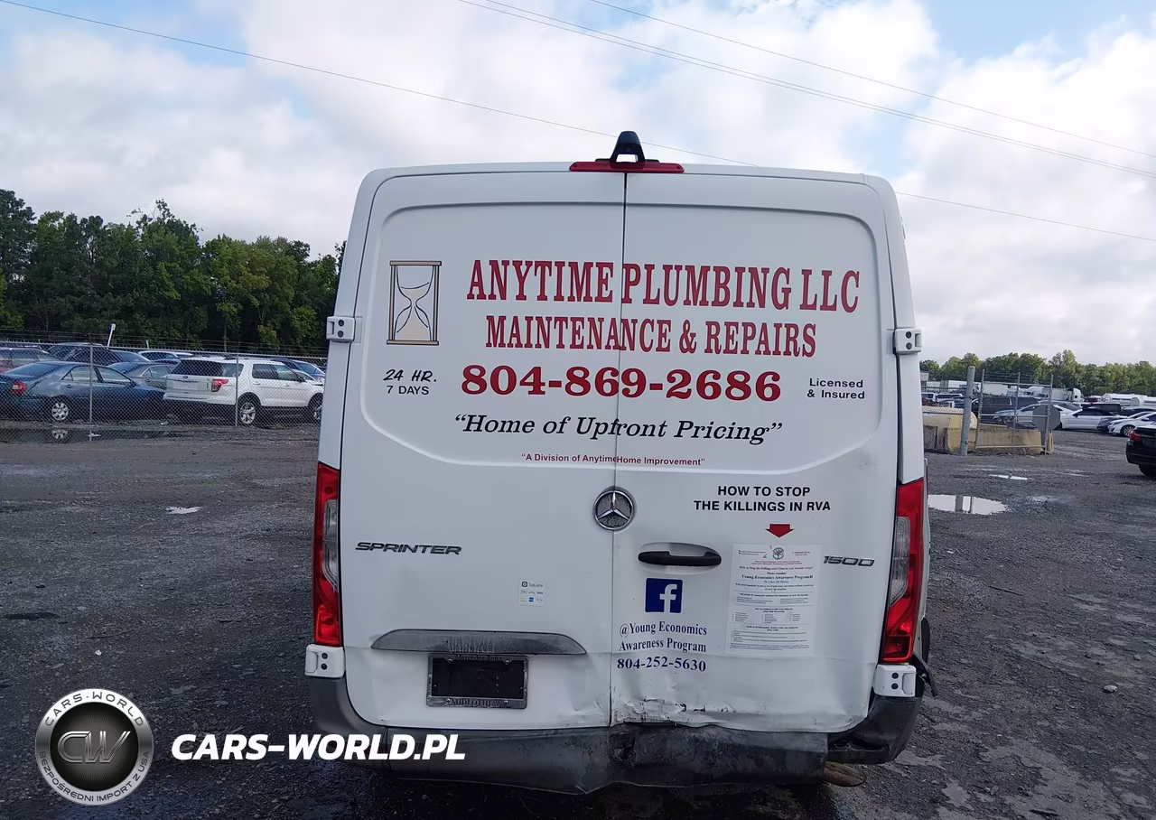 2019 Mercedes-Benz Sprinter 1500 Standard Roof I4 VIN:W1W70BGY0KT019093 - 16