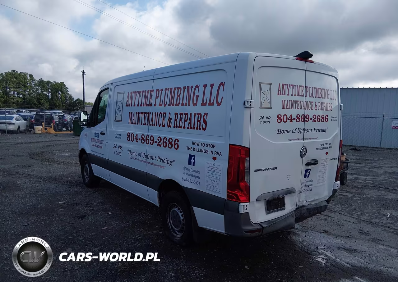 2019 Mercedes-Benz Sprinter 1500 Standard Roof I4 VIN:W1W70BGY0KT019093 - 3