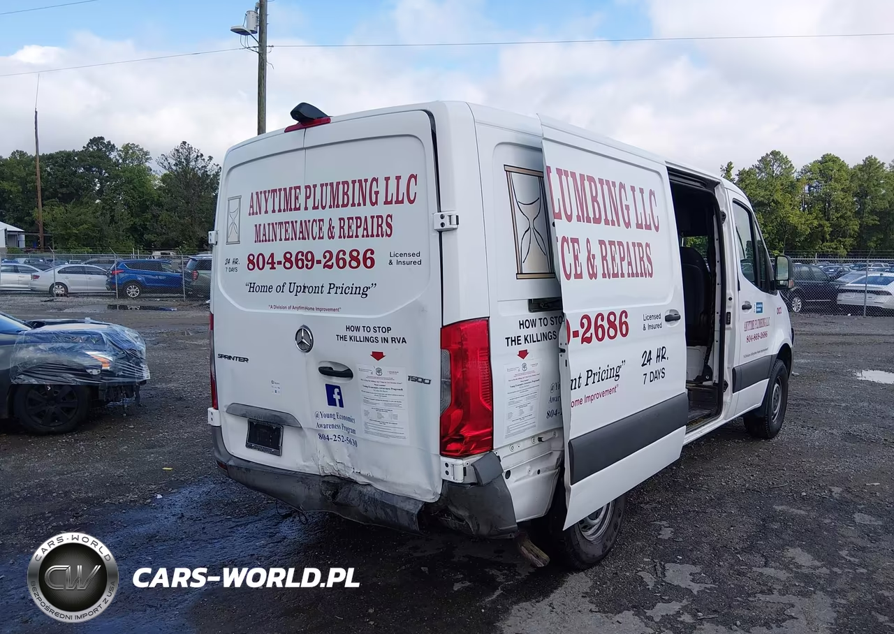 2019 Mercedes-Benz Sprinter 1500 Standard Roof I4 VIN:W1W70BGY0KT019093 - 4