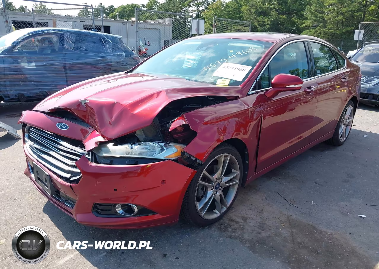 2013 Ford Fusion Titanium VIN:3FA6P0D91DR187369 - 2