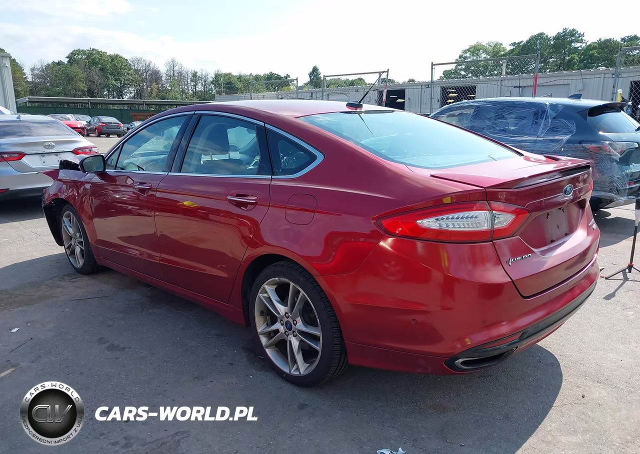 2013 Ford Fusion Titanium VIN:3FA6P0D91DR187369 - 3