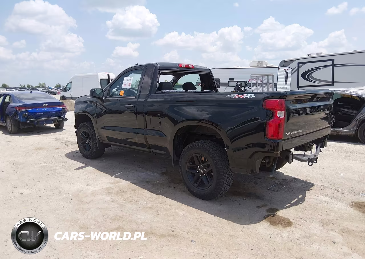 2025 Chevrolet Silverado 1500 4Wd Standard Bed Wt VIN:3GCNKAEK8SG336753 - 3