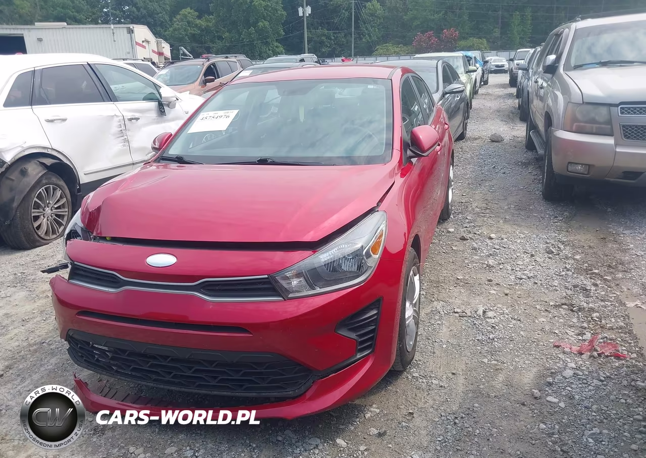 2021 Kia Rio S VIN:3KPA24ADXME418375 - 2