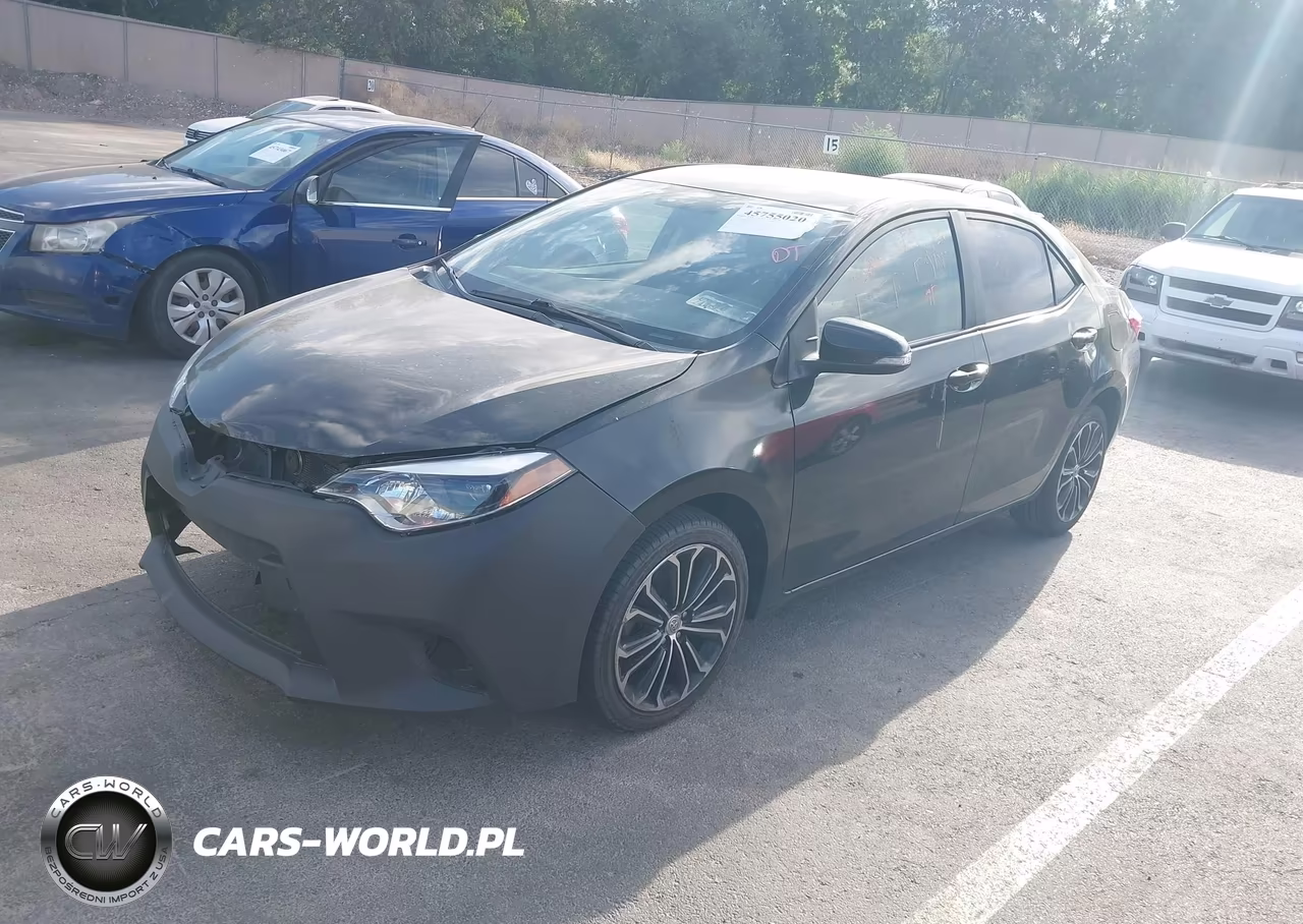 2015 Toyota Corolla S Plus VIN:5YFBURHE7FP361323 - 2