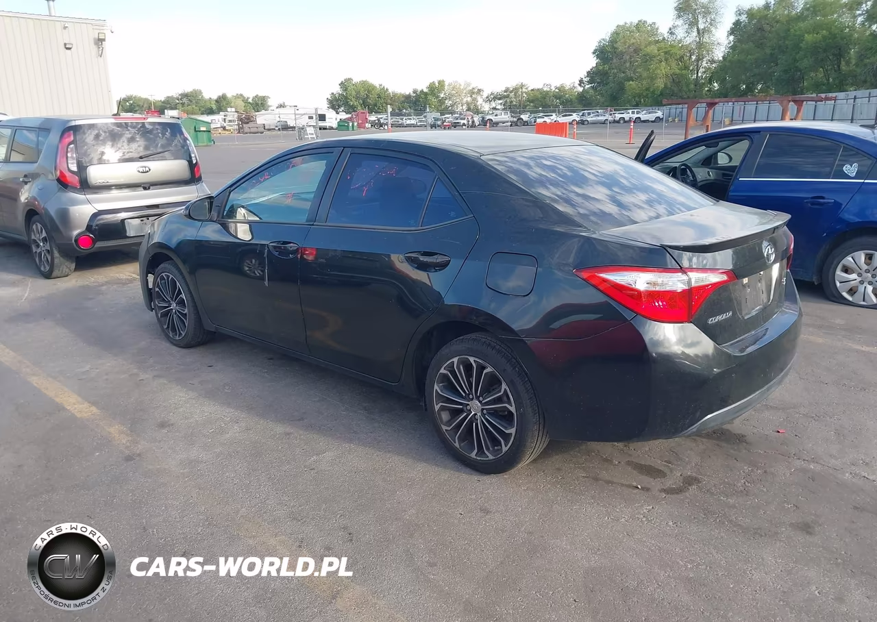 2015 Toyota Corolla S Plus VIN:5YFBURHE7FP361323 - 3