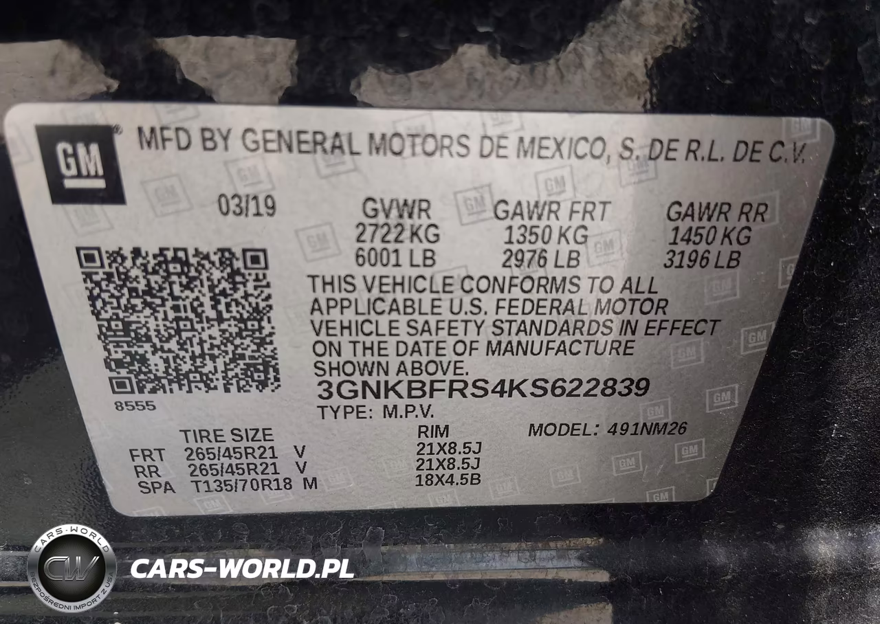 2019 Chevrolet Blazer Premier VIN:3GNKBFRS4KS622839 - 9